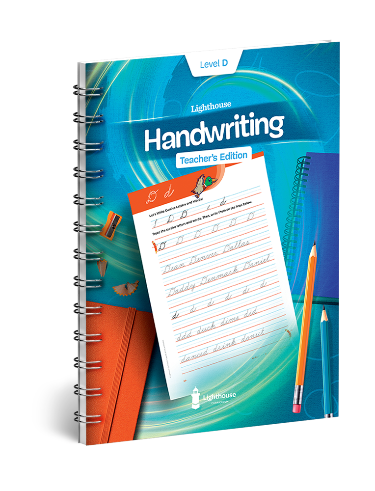 Lighthouse Handwriting Level D Teacher's Edition 9781955773652