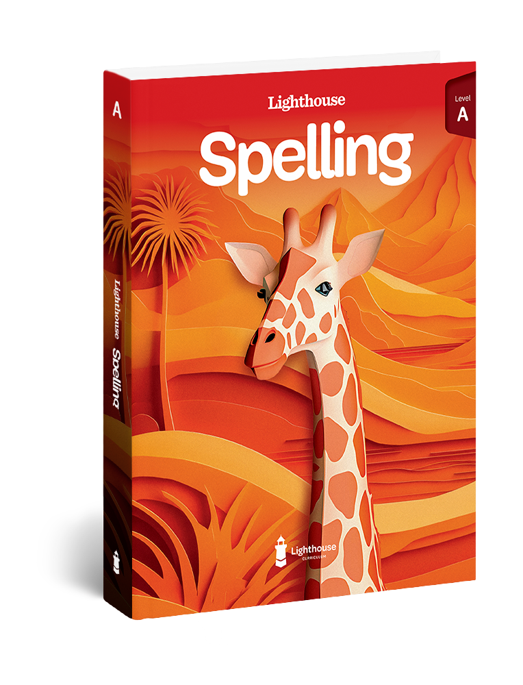 Lighthouse Spelling & Vocabulary - Level A 978-1-955773-75-1
