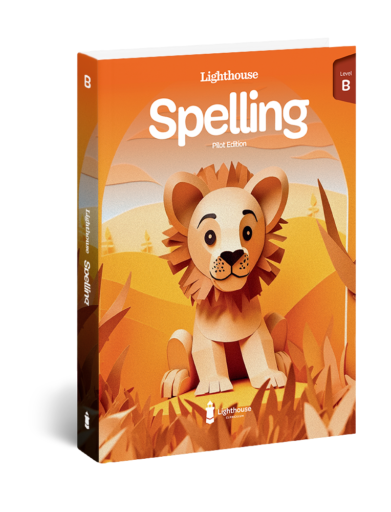 Lighthouse Spelling & Vocabulary - Level B 978-1-955773-76-8