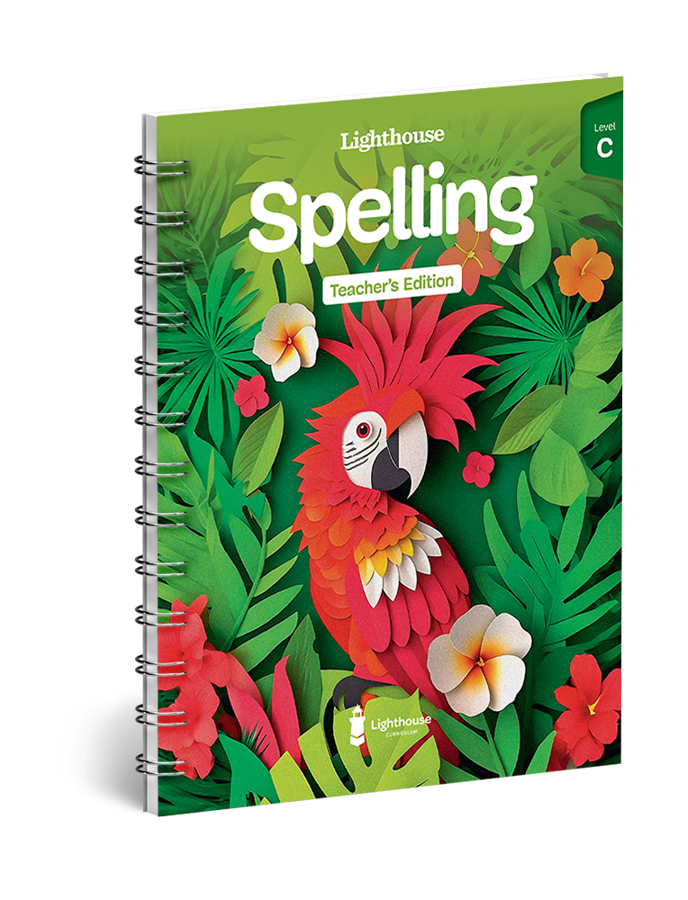 Lighthouse Spelling & Vocabulary - Level C Teacher's Edition 978-1-955773-83-6